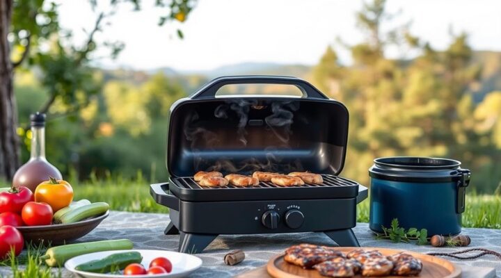 Churrasqueira Portátil: Praticidade e Desempenho