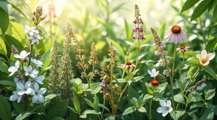 Plantas Medicinais para Melhorar a Saúde Respiratória