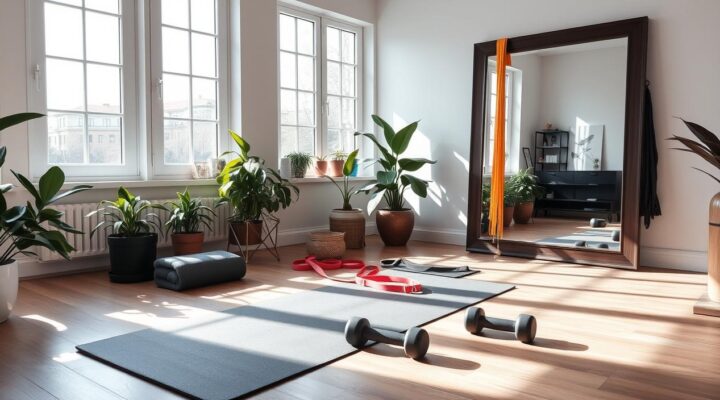 Como Criar um Espaço de Treino em Casa | Dicas Práticas