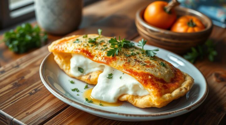 Crepioca Fit com Recheio de Queijo Branco: Receita