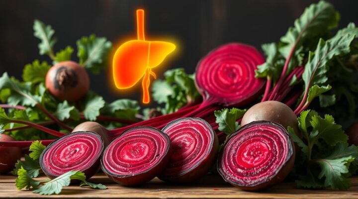 Benefícios da Beterraba na Limpeza do Fígado