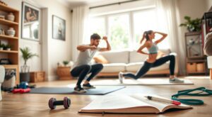 10 Exercícios Simples para Tonificar os Músculos em Casa