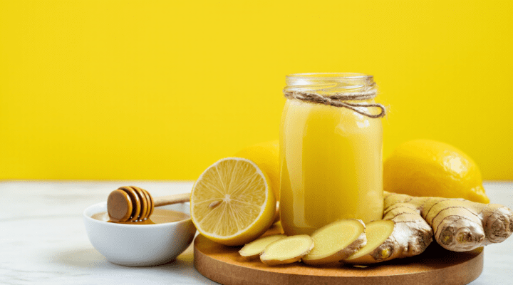 Receita de Suco de Limão, Mel e Gengibre: Potente Contra Gripe