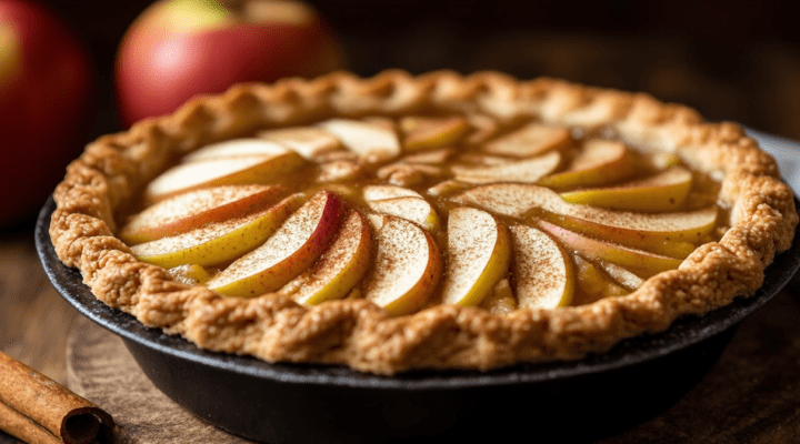 Receita Fácil de Torta de Maçã Fit com Canela – Passo a Passo
