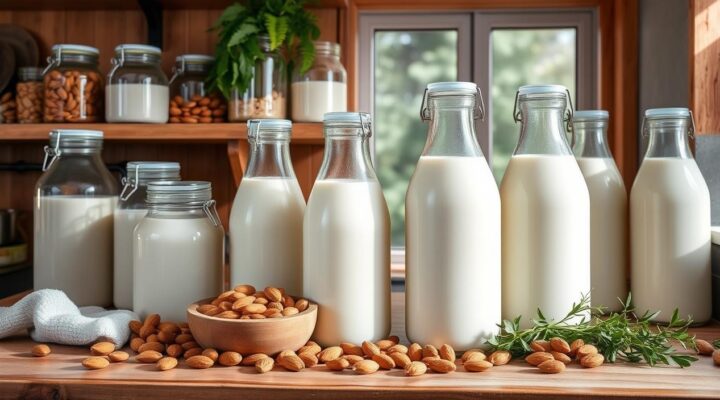 Os Benefícios do Leite de Amêndoas para a Saúde Óssea