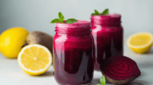 Receita Fácil de Suco Detox de Beterraba e Limão Caseiro