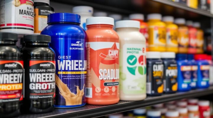 Whey Protein: 5 Opções Incríveis para Ganho de Massa