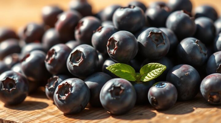 Os Incríveis Benefícios do Mirtilo para a Saúde Circulatória
