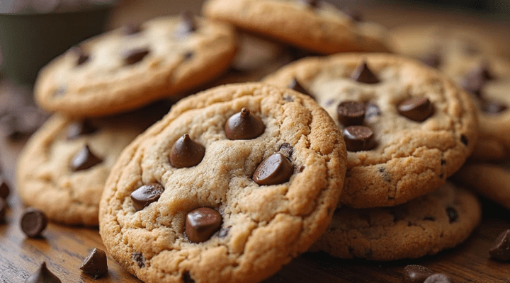 Receita Fácil de Cookies Integrais com Gotas de Chocolate