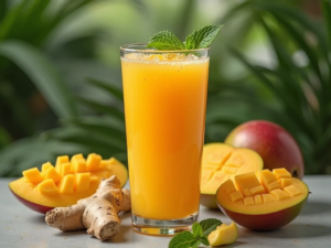 Descubra o Suco Energizante de Manga com Gengibre: 5 Benefícios Hoje!