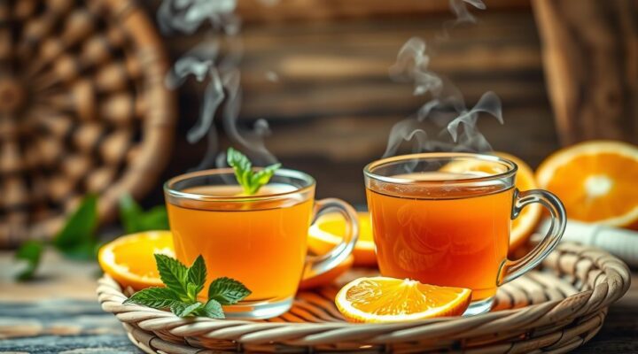 Chá de Casca de Laranja: Fortalecendo sua Imunidade