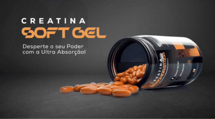 Creatina Soft Gel Naturalle: Suplemento Muscular Natural