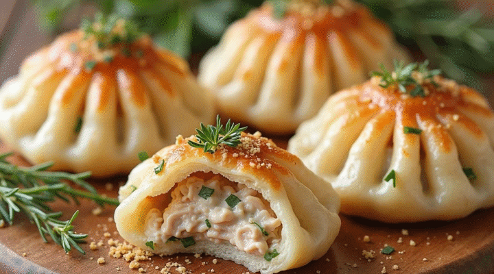 Receita Fácil de Tapioca Recheada com Frango e Creme de Ricota